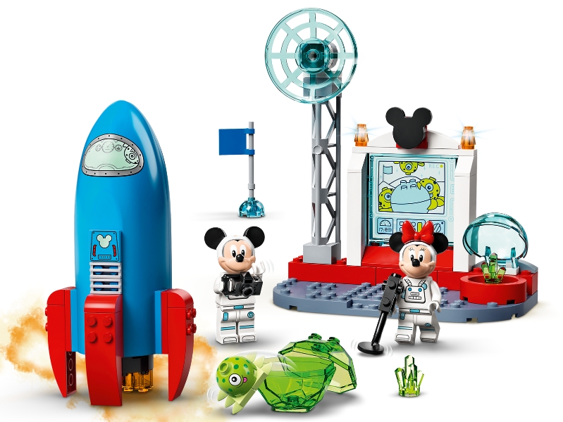 10774-1 Mickey Mouse & Minnie Mouse's Space Rocket