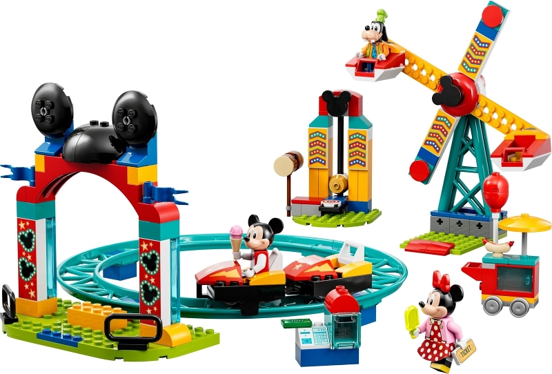 LEGO set: 10778-1, Mickey, Minnie and Goofy's Fairground Fun