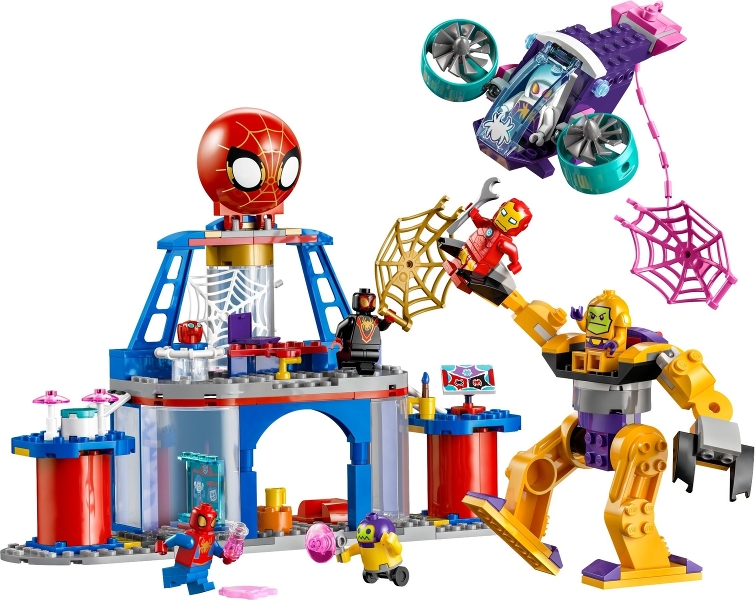 LEGO set: 10794-1, Team Spidey Web Spinner Headquarters