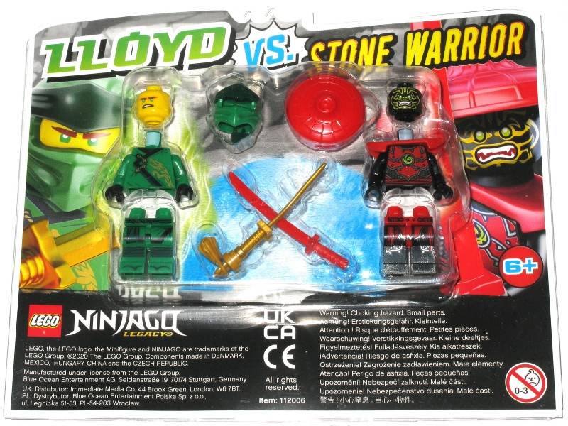 112006-1 Lloyd vs. Stone Warrior blister pack