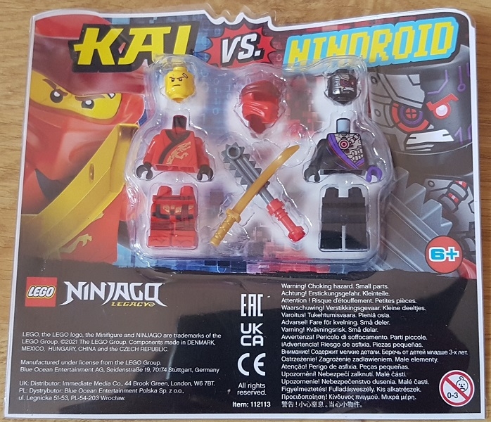 112113-1 Kai vs. Nindroid blister pack