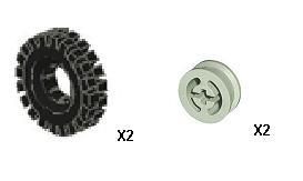 1131-1 Tires (42 mm) and Hubs