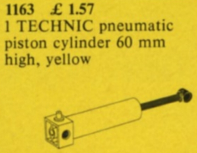 1163-1 Pneumatic Piston Cylinder (6cm)