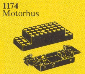 1174-1 Motorhome for Basic Motor 4.5V/Train Motor 12V