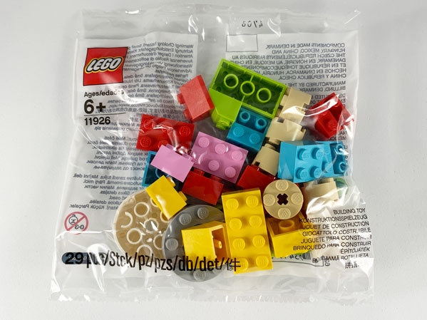 11926-1 Parts for Wooden Minifigure (included in Gear 853967)