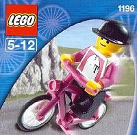 1196-1 Biker with Bicycle