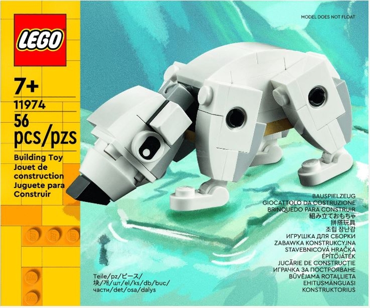 LEGO set: 11974-1, Polar Bear polybag