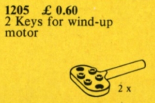 1205-1 Keys for Wind-Up Motor