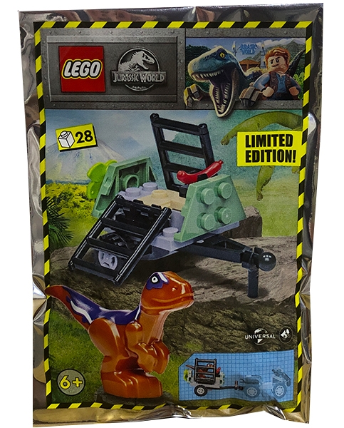 LEGO set: 122222-1, Raptor and Trap foil pack