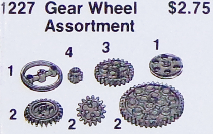 1227-1 Gear Wheel Assortment