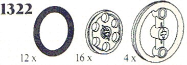 1322-1 Pulleys, Tires, and Steering Wheels