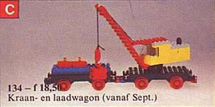 134-1 Mobile Crane and Waggon