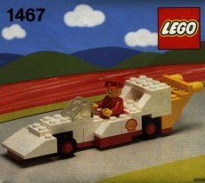 1467-1 Shell Race Car polybag