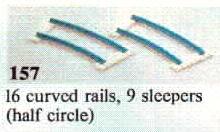 157-1 Curved Track