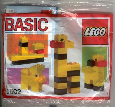 1602-1 Giraffe polybag