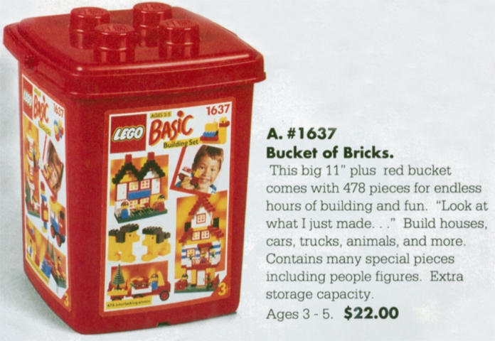 1637-1 Bucket of Bricks