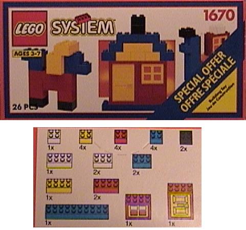 1670-1 Basic Building Set Trial Size