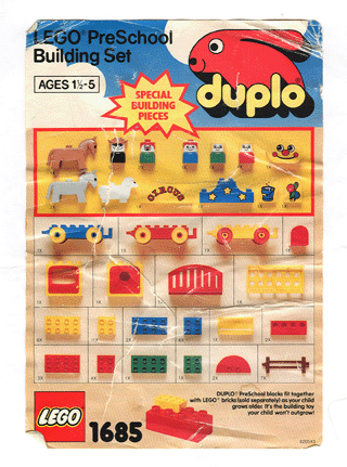 1685-1 Pre-School Building Set