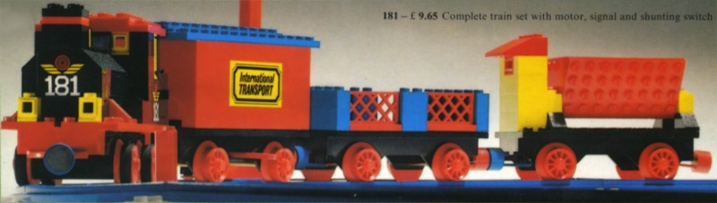 181-1 Complete Train Set with Motor, Signals and Switch