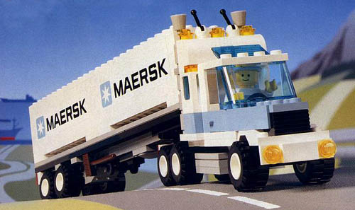 1831-1 Maersk Line Container Lorry