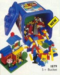 1879-1 5+ Building Set in Bucket