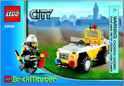 20002-1 4x4 Fire Truck polybag