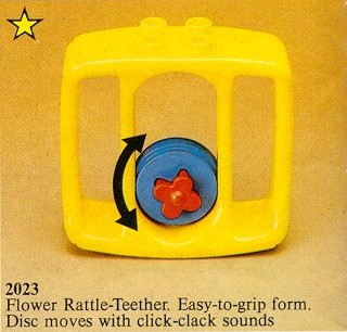 2023-1 Flower Rattle-Teether