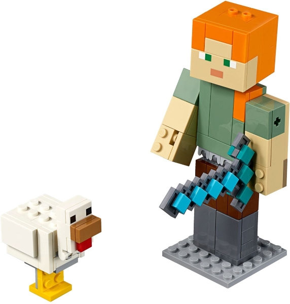 21149-1 Minecraft Alex BigFig with Chicken