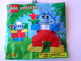 2127-1 Jack in the Box Promotional Set: Nanas polybag