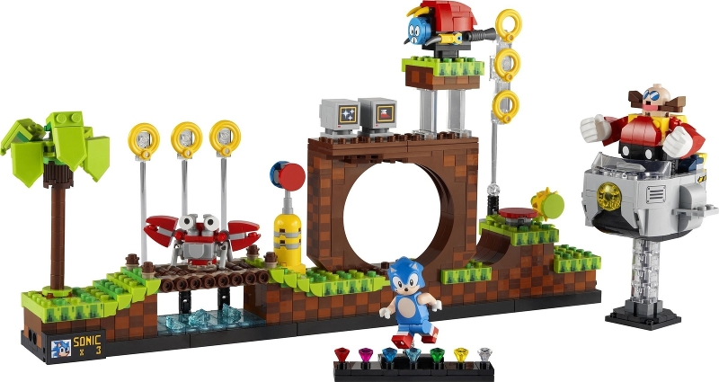 LEGO set: 21331-1, Sonic the Hedgehog - Green Hill Zone