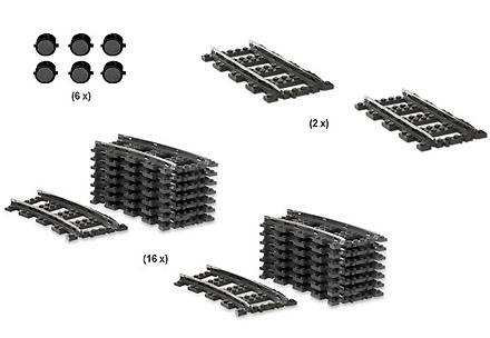 2159-1 9V Train Track Starter Collection