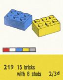 219-1 2 x 3 Bricks