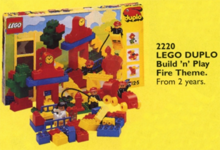 2220-1 Build N' Play Fire Theme