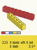 225-1 1 x 6 and 1 x 8 Bricks