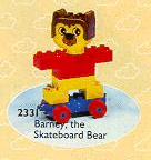 2331-1 Barney, The Skateboard Bear