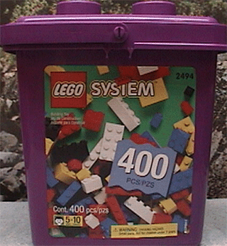 2494-1 400-Piece Purple Bucket