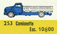 253-1 1:87 Bedford Flatbed Truck