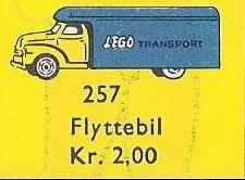 257-1 1:87 Bedford Delivery Truck