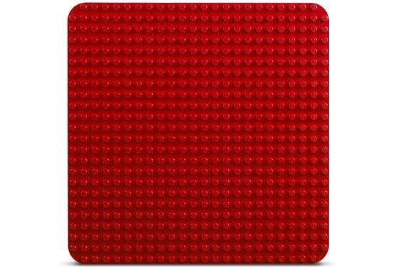 2598-1 Large Red Building Plate