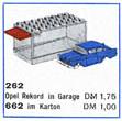 262-1 1:87 Opel Rekord with Garage