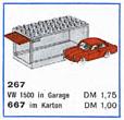 267-1 1:87 VW 1500 Limousine with Garage