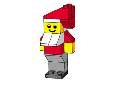 2878-1 Santa Claus polybag