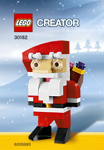 30182-1 Santa polybag