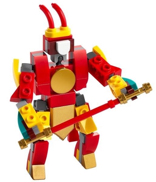 LEGO set: 30344-1, Mini Monkey King Warrior Mech polybag