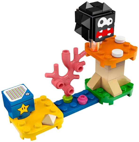 30389-1 Fuzzy & Mushroom Platform - Expansion Set polybag