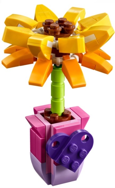 LEGO set: 30404-1, Friendship Flower / Sunflower polybag