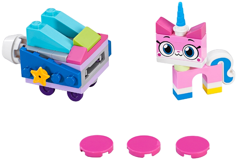 30406-1 Unikitty Roller Coaster Wagon polybag