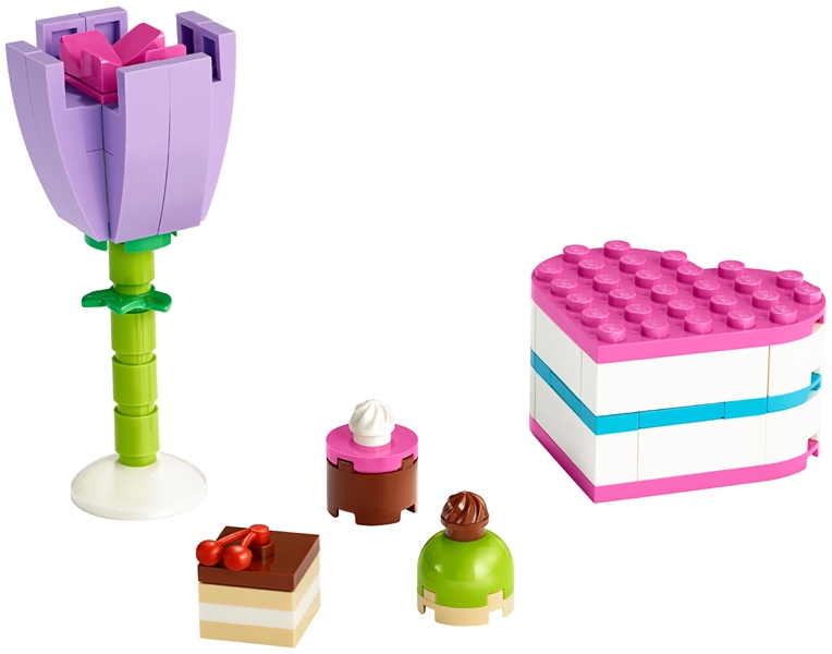 LEGO set: 30411-1, Chocolate Box & Flower polybag