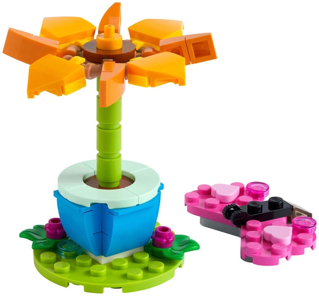 LEGO set: 30417-1, Garden Flower and Butterfly polybag