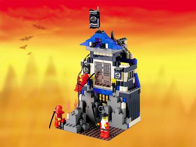 3052-1 Ninja's Fire Fortress